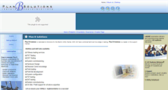 Desktop Screenshot of plan-b-solutions.com
